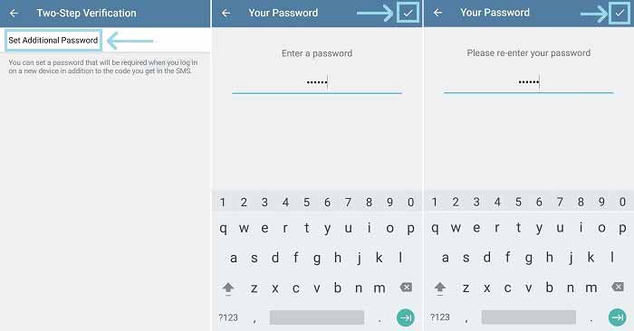 فعال کردن رمز دو مرحله ای تلگرام در گوشی