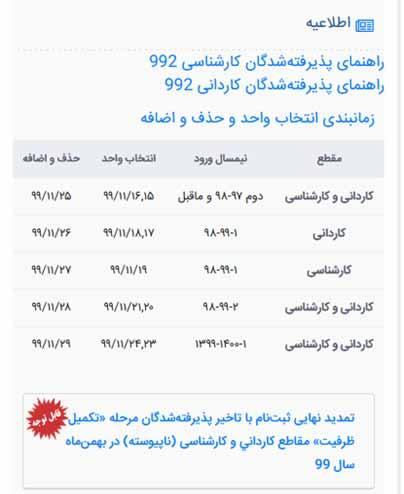 امکانات سایت هم آوا