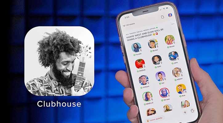 نصب برنامه Clubhouse برای آیفون