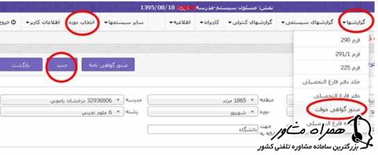 سایت امین فارغ التحصیلی