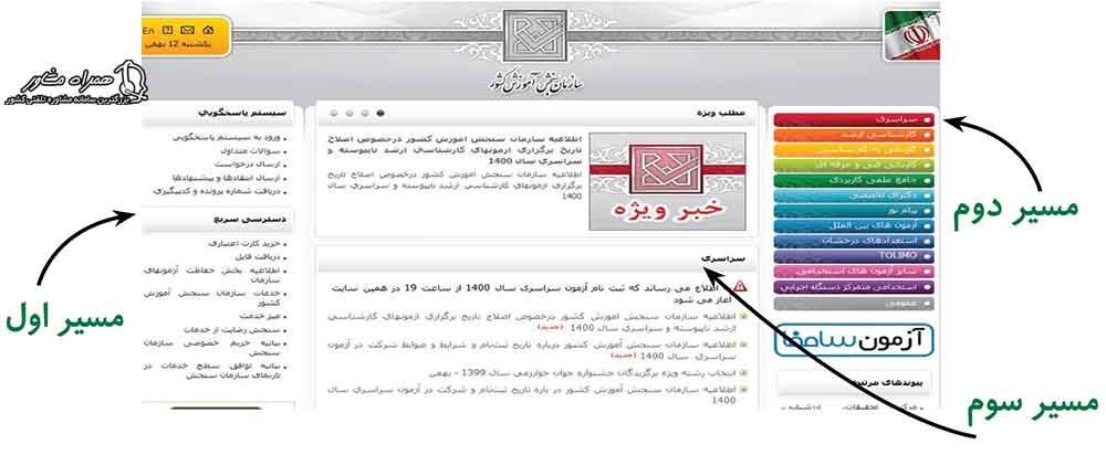 ورود به سایت ثبت نام دانشگاه فرهنگیان