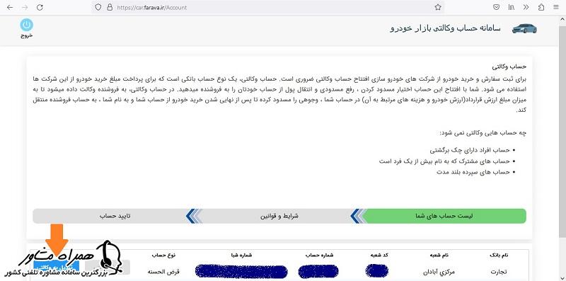 تبدیل حساب به حساب وکالتی بانک تجارت