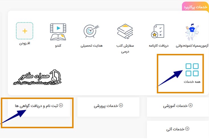 نحوه مشاهده نتایج آزمون نمونه دولتی