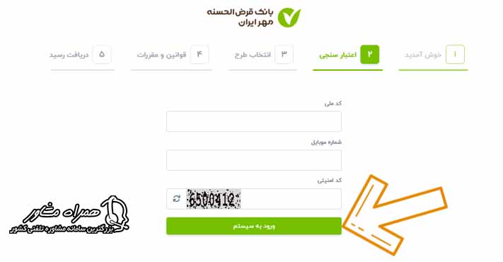 اعتبارسنجی وام دهه فجر بانک مهر ایران