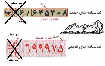 شماره سریال شناسنامه